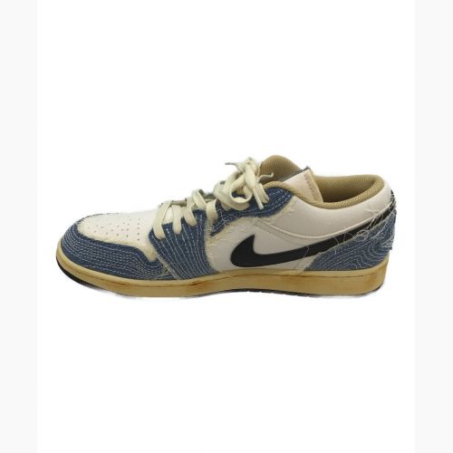 NIKE (ナイキ) スニーカー メンズ SIZE 30cm ホワイト×ブルー 2023年モデル AIR JORDAN1 LOW SE FN7670-493