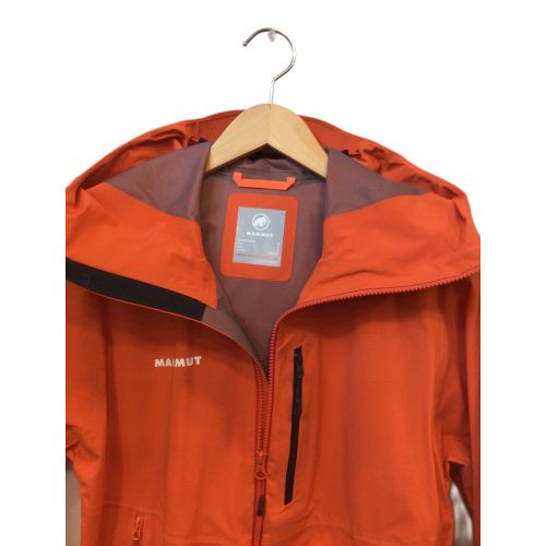 MAMMUT (マムート) トレッキングウェア(ジャケット) メンズ SIZE M オレンジ/ホットレッド GORE-TEX アルト ガイド ハードシェル フーデッド ジャケット 1010-29560