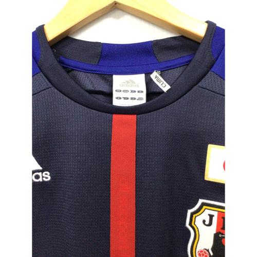 日本代表 (ニホンダイヒョウ) サッカーユニフォーム キッズ SIZE L ブルー×ネイビー