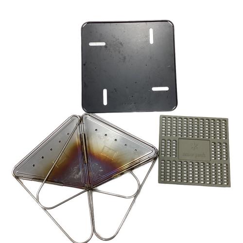 Snow peak (スノーピーク) 焚火台 SET-112S 焚火台Lスターターセット