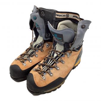 SCARPA (スカルパ) トレッキングシューズ メンズ EU42 26.7cm オレンジ 厳冬期用 GORE-TEX MONTBLANCPRO 87509