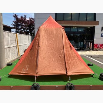 Nordisk (ノルディスク) モノポールテント Thrymheim オレンジ スリムヘイム5 約295×435×265㎝ 3～5人用