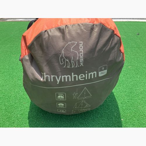 Nordisk (ノルディスク) モノポールテント Thrymheim オレンジ スリムヘイム5 約295×435×265㎝ 3～5人用