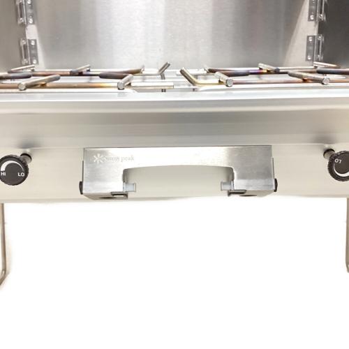 Snow peak (スノーピーク) ツインガスバーナー GS-220 2014年製 ギガパワーツーバーナー PSLPGマーク有