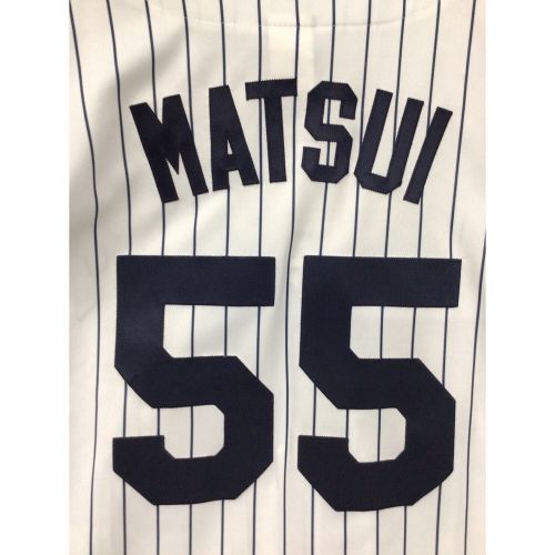 Majestic (マジェスティック) 応援グッズ Lサイズ ホワイト 【55】松井 ユニフォーム ニューヨークヤンキース