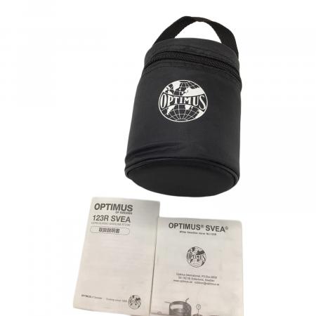 OPTIMUS (オプティマス) ガソリンシングルバーナー SVEA123R スベア