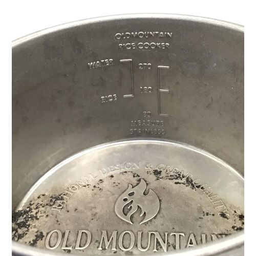 OLD MOUNTAIN (オールドマウンテン) クッキング用品 RICECOOKER 480深型 STAINLESS