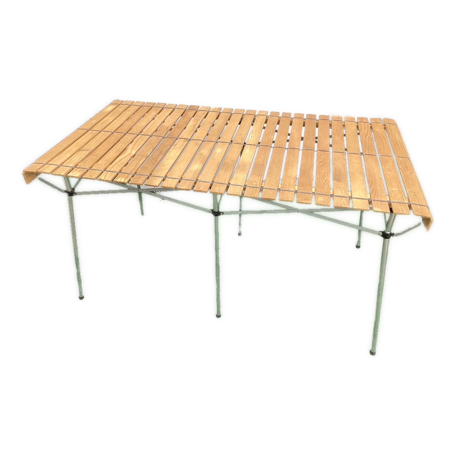 lallemand (ラレマンド) アウトドアテーブル ロールテーブル ウッド