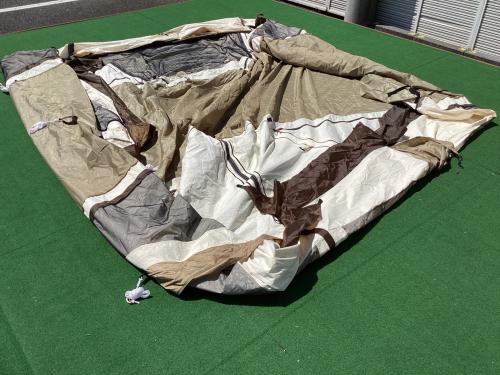 OGAWA (オガワ) ロッジテント 2254 オーナーロッジ ヒュッテレーベン 約520×225×205cm 5～6人用 TC素材