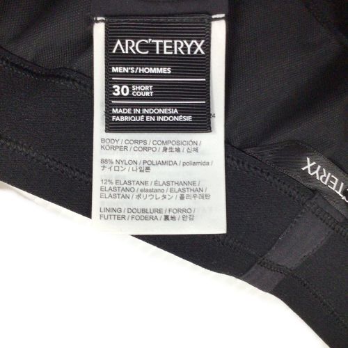 ARC'TERYX (アークテリクス) アウトドアウェア(パンツ) メンズ 30 Waist-Short ブラック 直営店限定モデル ガンマ ジョガー パンツ メンズ X000007414