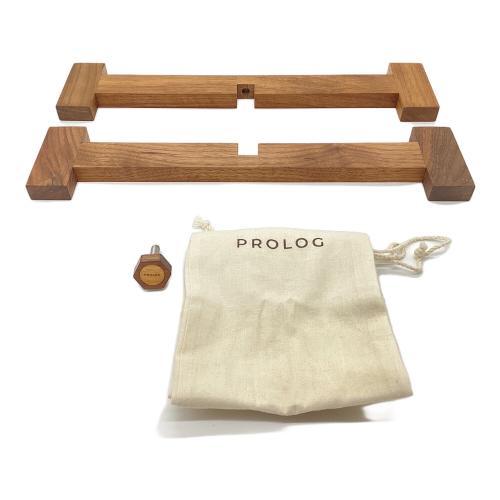 PROLOG (プロログ) システムラック ブラウン ウォールナット WOOD STAND S