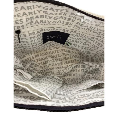 PEARLY GATES (パーリーゲイツ) ゴルフ雑貨 ホワイト×ブラック 053-3181201・カートバック 未使用品