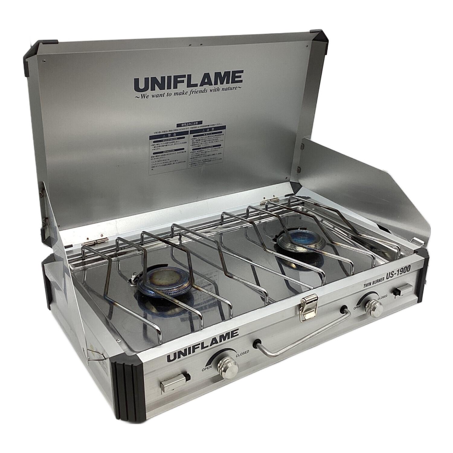 UNIFLAME (ユニフレーム) ツインガスバーナー US-1900 2014年製 PSLPG