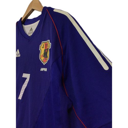 日本代表 (ニホンダイヒョウ) サッカーウェア メンズ SIZE M ブラック 【7】中田英寿 2002年ワールドカップモデル adidas