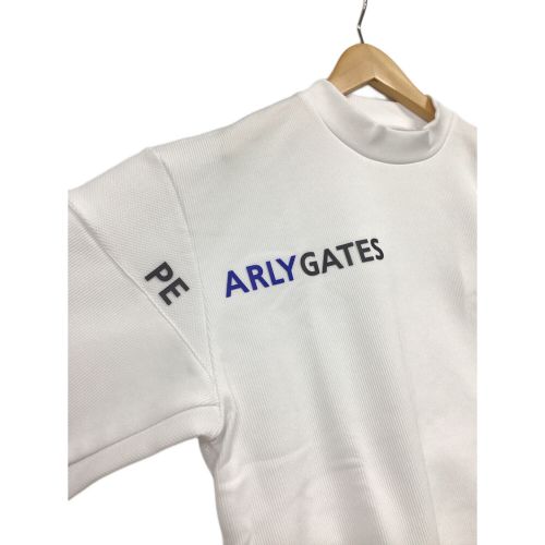 PEARLY GATES (パーリーゲイツ) ゴルフウェア(トップス) レディース SIZE S ホワイト チェックインレイジャガード クルーネックプルオーバー＜Relaxシリーズ＞・2023年モデル トレーナー 055-4162328