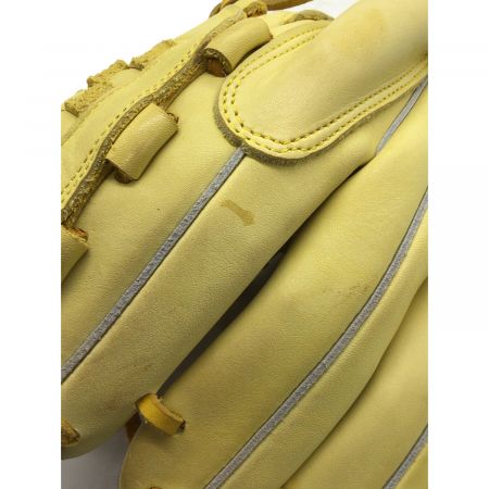 ハイゴールド 軟式グローブ イエロー 野球 ハイゴールド 軟式ファーストミット 己極 SRレモンイエロー