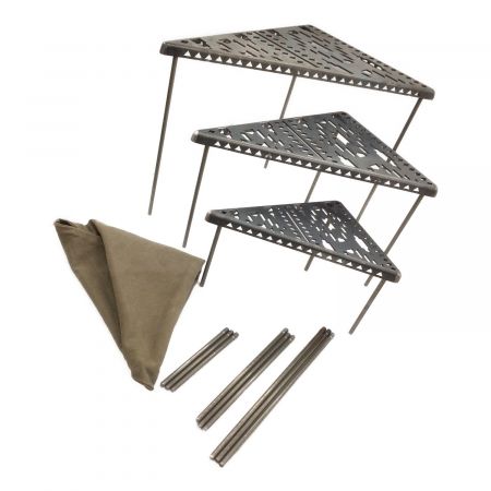 サンゾクマウンテン デルタス オルテガ Sanzoku Mountain (サンゾクマウンテン) アウトドアテーブル ブラック