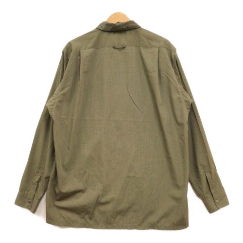 山と道 (ヤマトミチ) トレッキングウェア(シャツ) ユニセックス SIZE L オリーブ バンブーポリエステル バンブーシャツ