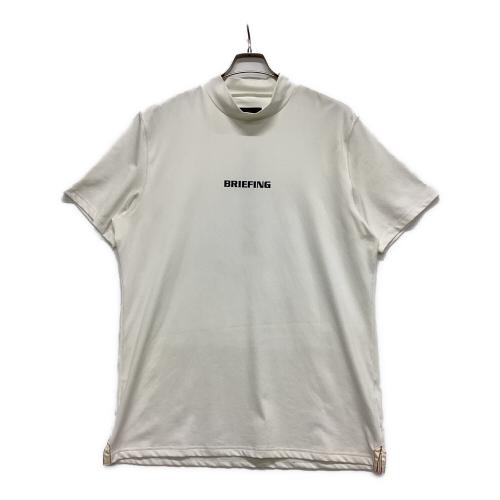 BRIEFING (ブリーフィング) ゴルフウェア(トップス) メンズ SIZE XL ホワイト ツアーハイネック モックネック BBG231M05