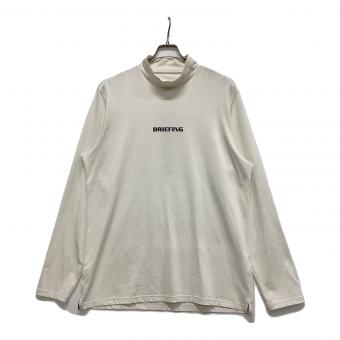 BRIEFING (ブリーフィング) ゴルフウェア(トップス) メンズ SIZE XL ホワイト ツアーLSハイネック モックネック BBG221M09