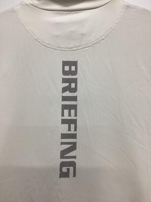 BRIEFING (ブリーフィング) ゴルフウェア(トップス) メンズ SIZE XL ホワイト ツアーLSハイネック モックネック BBG221M09