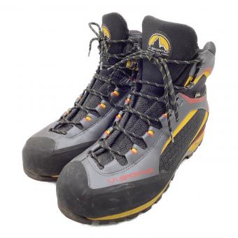 LA SPORTIVA (スポルティバ) トレッキングシューズ メンズ USM 11 1/2 ブラック×レッド ハイカット(ハードソール) GORE-TEX TRANGO TOWER GTX