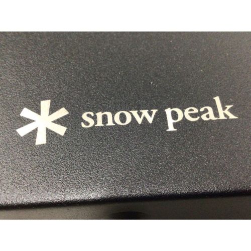 Snow peak (スノーピーク) 囲炉裏テーブル ブラック 雪峰祭2022秋 ジカロテーブル