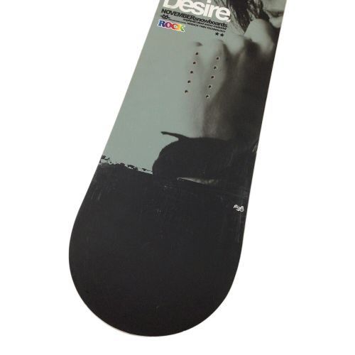 NOVEMBER SNOWBOARDS スノーボード 148cm ブラック 12/13モデル @ 2x4 ダブルキャンバー DESIRE