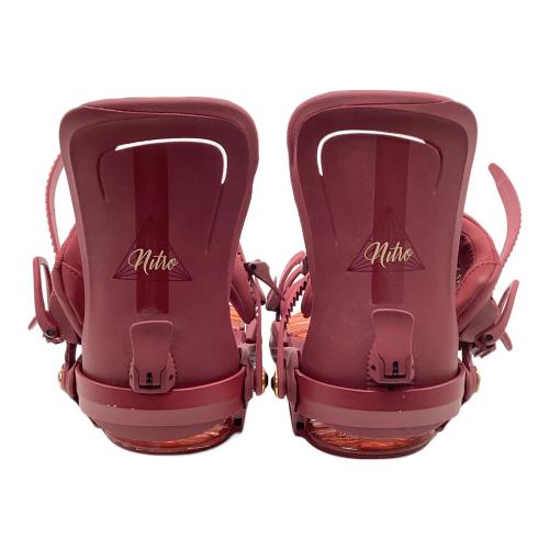 NITRO (ナイトロ) POISON ビンディング 20-21 レディースサイズ ロイヤルレッド