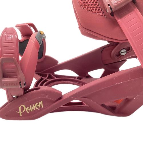 NITRO (ナイトロ) POISON ビンディング 20-21 レディースサイズ ロイヤルレッド