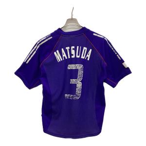 日本代表 (ニホンダイヒョウ) サッカーユニフォーム メンズ SIZE L ブルー 【3】松田 2002年日韓ワールドカップ JD1020
