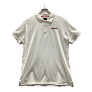 BRIEFING (ブリーフィング) ゴルフウェア(トップス) メンズ SIZE L ホワイト ツアーポロシャツ ポロシャツ BBG223M02