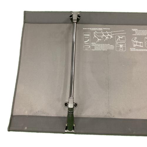 Helinox (ヘリノックス) コット 1822170 約190×68×16cm ブラック コットワンコンバーチブル