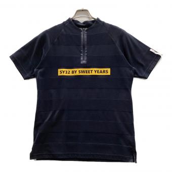 sy32 by sweet years (エスワイサーティトゥバイスィートイヤーズ) ゴルフウェア(トップス) メンズ SIZE L グレー カルビコグラデーション プルオーバー アウター SYG-22A14