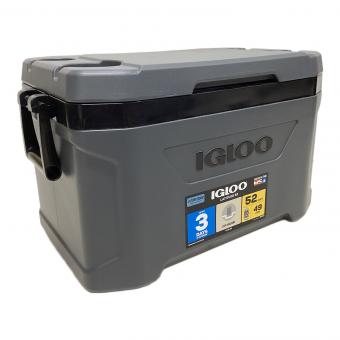 iGloo (イグルー) クーラーボックス 49L グレー 121523 LATITUDE 52