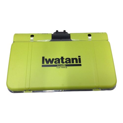 Iwatani (イワタニ) ツインガスバーナー テーブルトップBBQ コンロ フラットツイン S PSLPGマーク有 TBG-2 2022年製 使用燃料【CB缶】