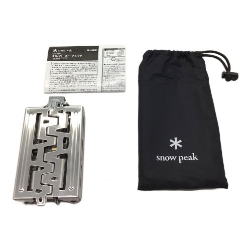 Snow peak (スノーピーク) シングルガスバーナー PSLPGマーク有 GS-150 使用燃料【OD缶】 未使用品