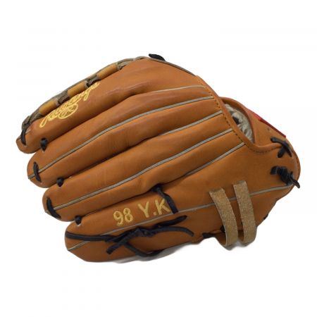 RAWLINGS (ローリングス) 硬式グローブ 12インチ オレンジ 98 Y.K 又吉克樹【14】 外野用 プロ仕様モデル  PROM16｜トレファクONLINE