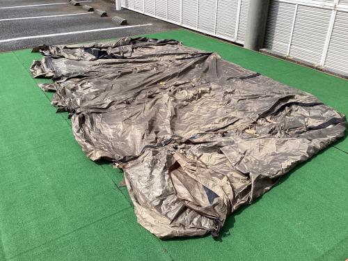 taras boulba (タラスブルバ) ツールームテント TB-S21-015-001 グラムキャタピラー２ルームシェルター 約575x300x195(h)cm 2～4人用