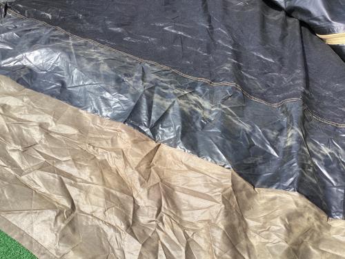 taras boulba (タラスブルバ) ツールームテント TB-S21-015-001 グラムキャタピラー２ルームシェルター 約575x300x195(h)cm 2～4人用