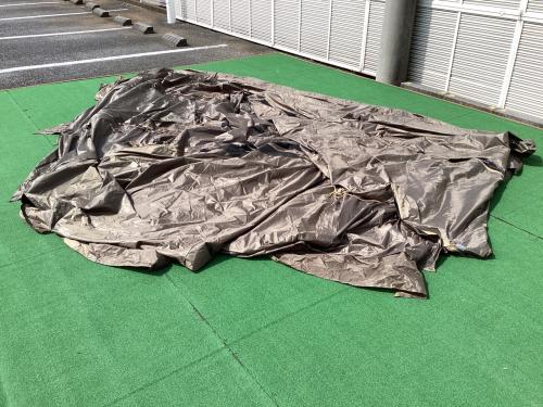 taras boulba (タラスブルバ) ツールームテント TB-S21-015-001 グラムキャタピラー２ルームシェルター 約575x300x195(h)cm 2～4人用