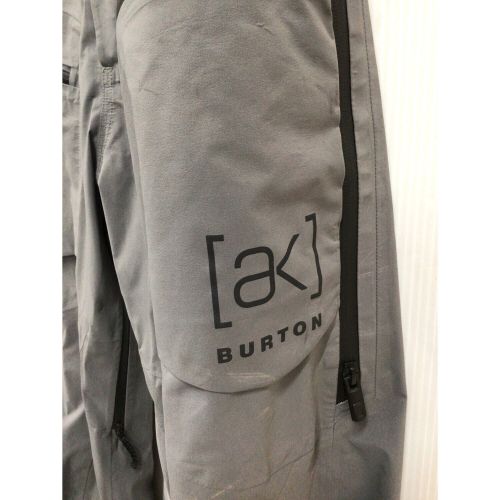 BURTON (バートン) スノーボードウェア(パンツ) メンズ SIZE S グレー×ブラック 2023-24 AK GORE TUSK BIB GORE-TEX