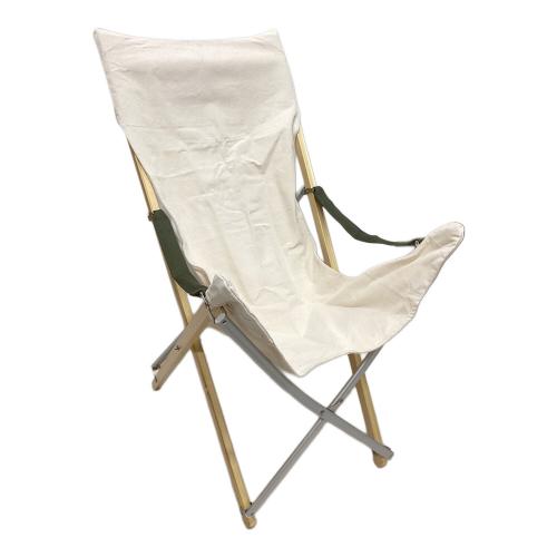 Snow peak (スノーピーク) アウトドアチェア アイボリー LV-081R Take!チェア ロング 未使用品