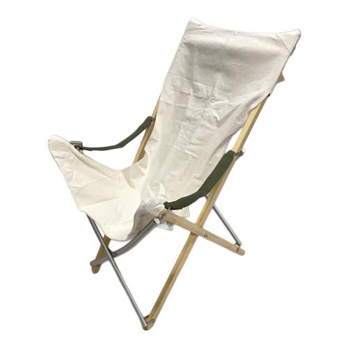 Snow peak (スノーピーク) アウトドアチェア アイボリー LV-081R Take!チェア ロング 未使用品