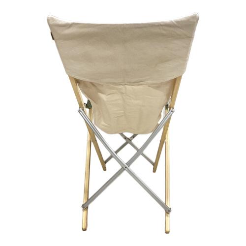 Snow peak (スノーピーク) アウトドアチェア アイボリー LV-081R Take!チェア ロング 未使用品