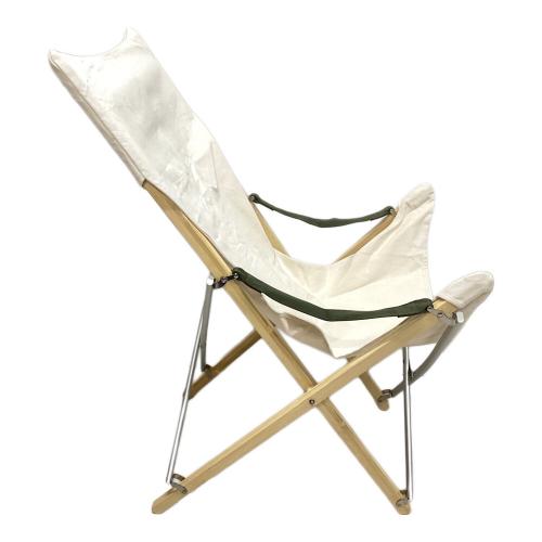 Snow peak (スノーピーク) アウトドアチェア アイボリー LV-081R Take!チェア ロング 未使用品