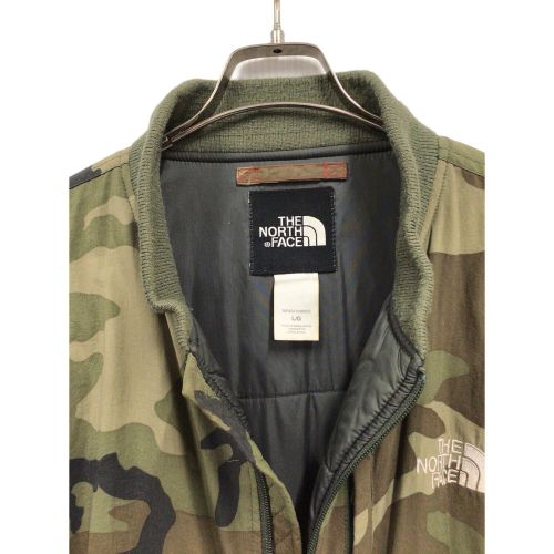 THE NORTH FACE (ザ ノース フェイス) アウトドアウェア(ジャケット) メンズ SIZE L オリーブ キュースリージャケット MA-1タイプ 化繊 Q THREE JACKET NY01470