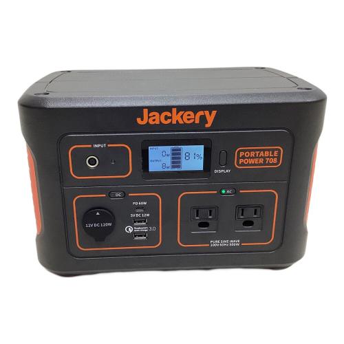 Jackery (ジャックリ) ポータブル電源 PTB701 ポータブル電源708 708.18Wh 500W 製造番号なし リチウムイオン 60Hz専用