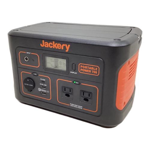 Jackery (ジャックリ) ポータブル電源 PTB701 ポータブル電源708 708.18Wh 500W 製造番号なし リチウムイオン 60Hz専用