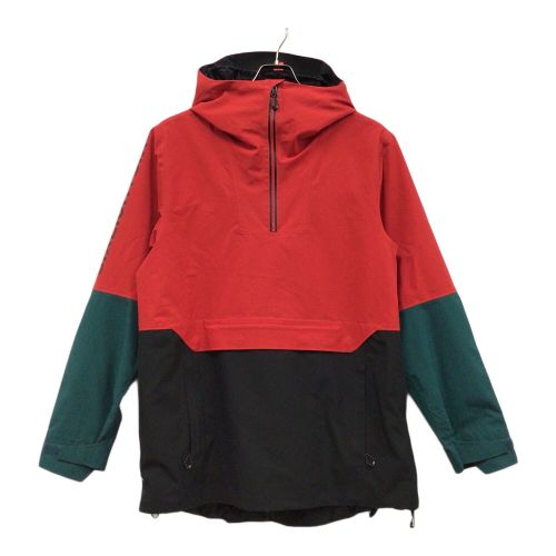 686 (シックスエイトシックス) スノーボードウェア(ジャケット) メンズ SIZE M レッド×ブラック L9W109 ランドスケープアノラックジャケット